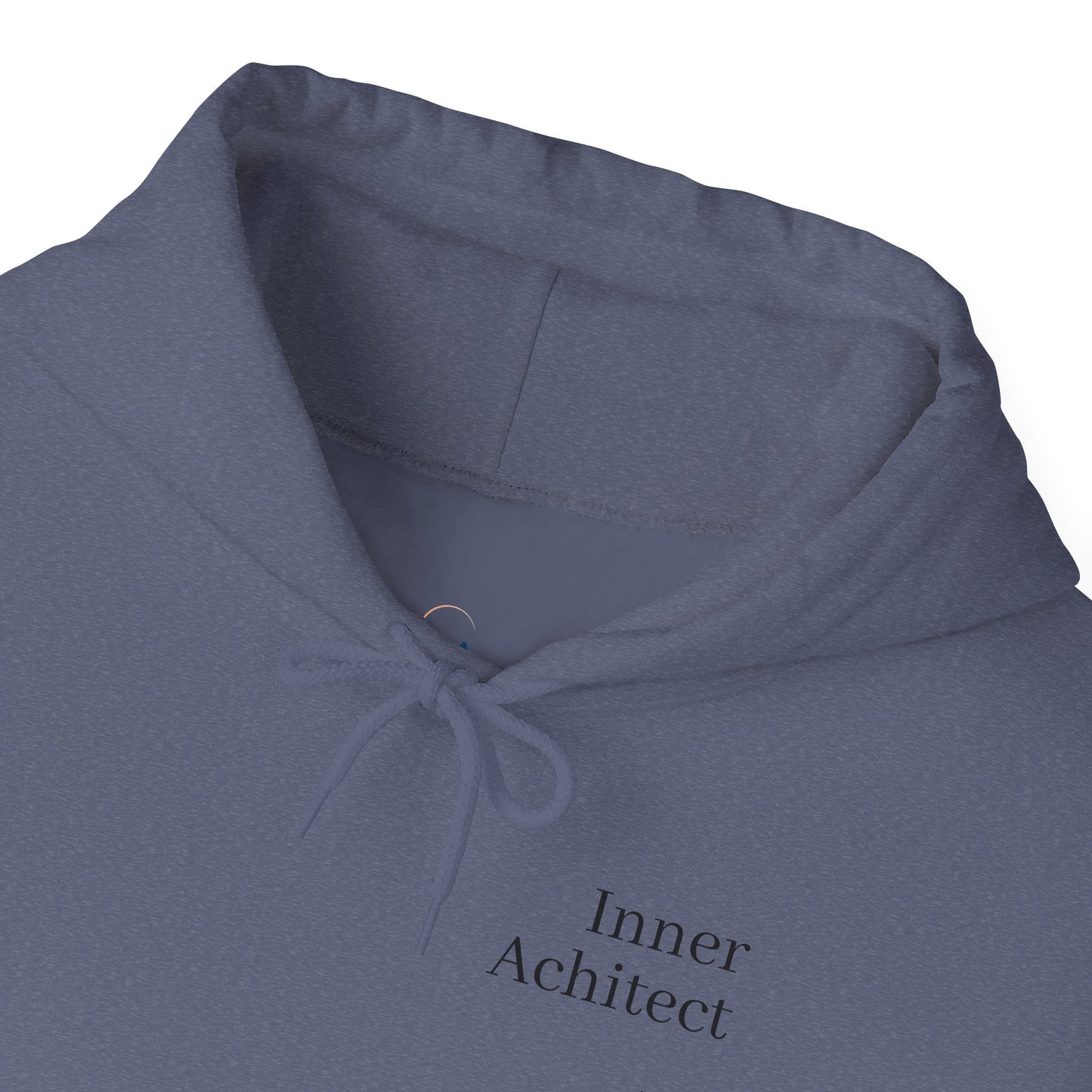 "Inner Architect" Hoodie Sweatshirt- Sleeve Printed Affirmation