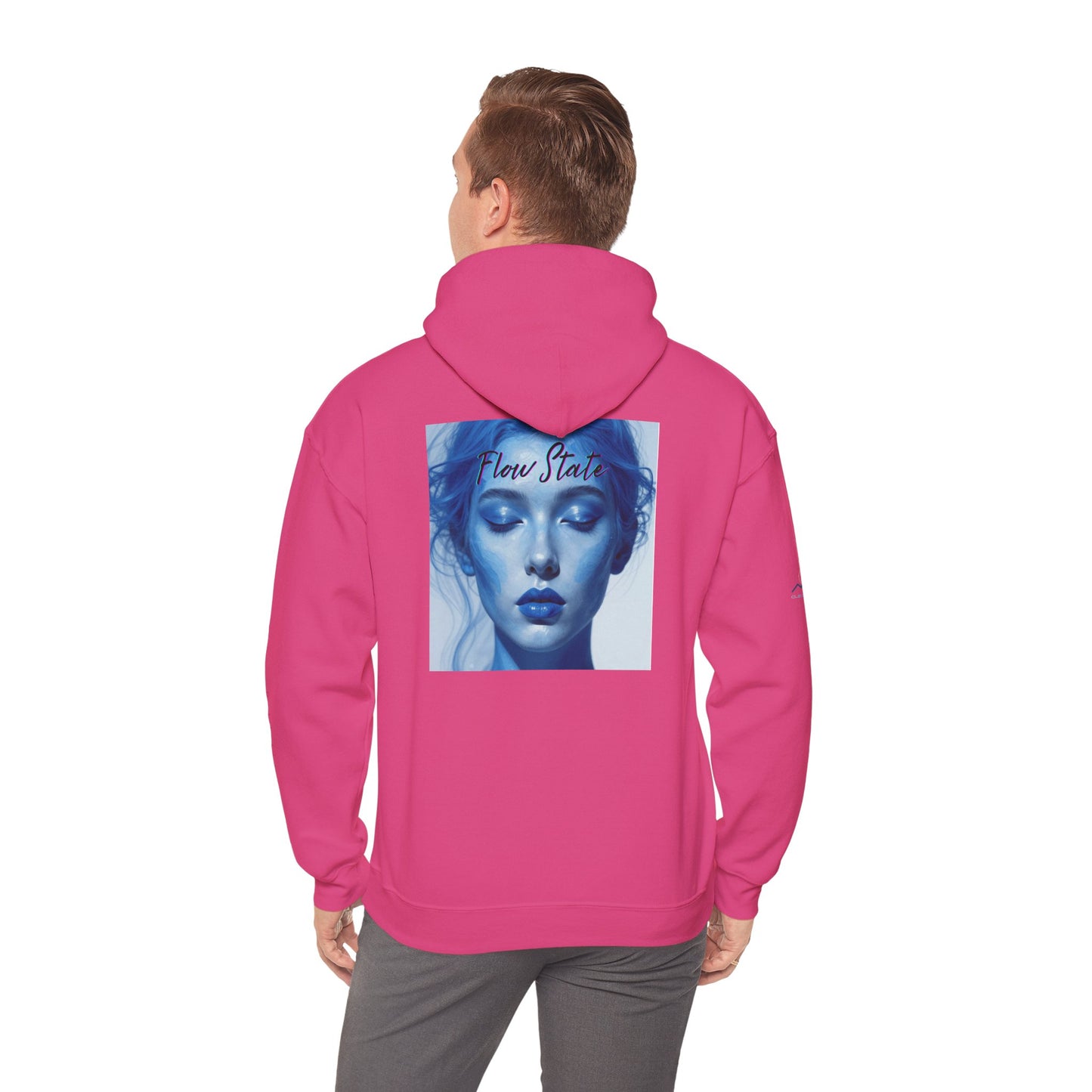 “Flow State” Hoodie- Sleeve Printed Affirmation