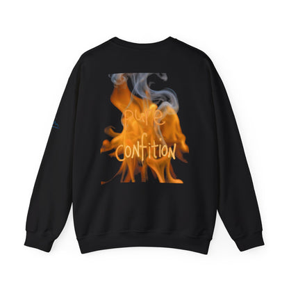 "Pure Conviction” - Heavyweight Sleeve Print Sweatshirt