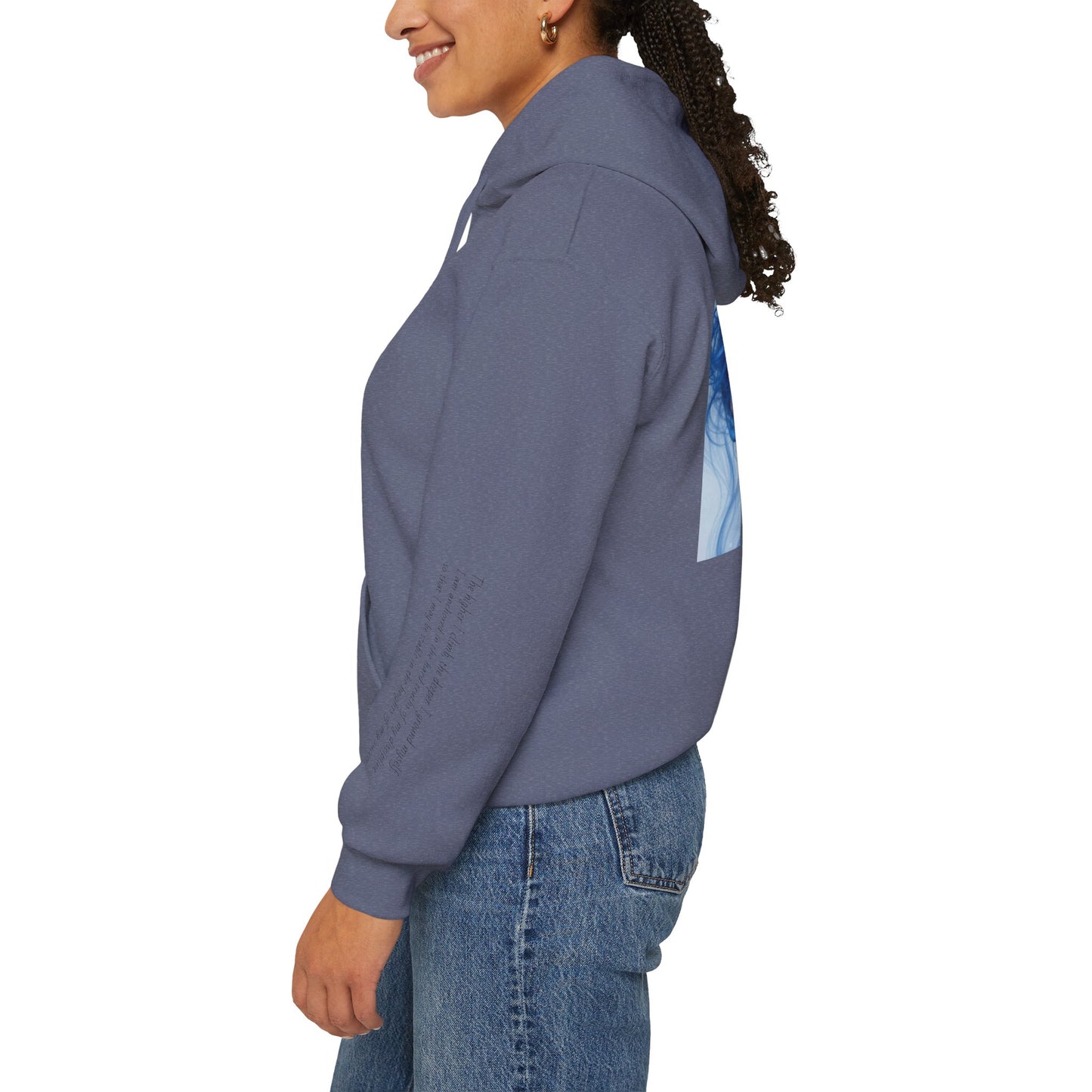“Flow State” Hoodie- Sleeve Printed Affirmation