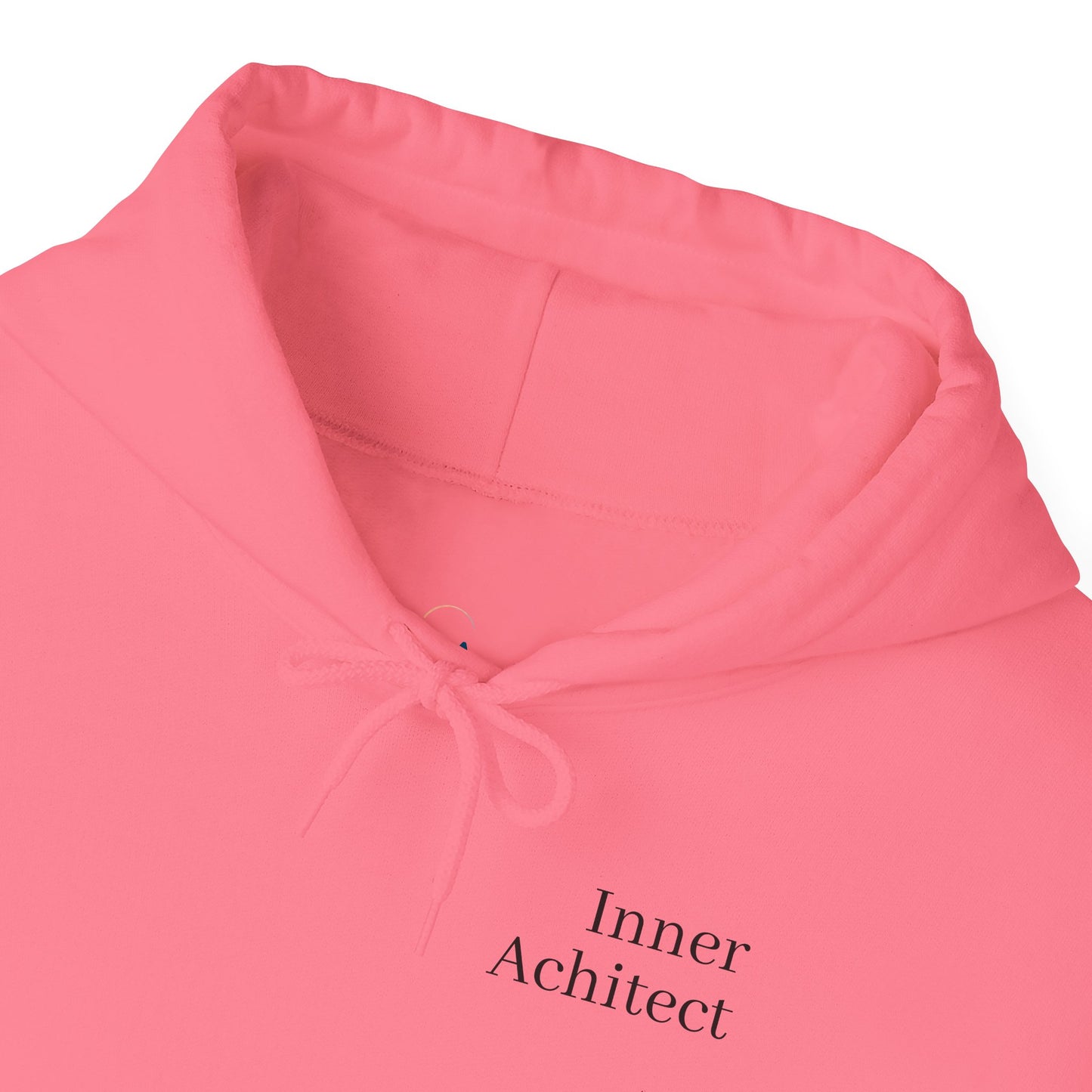 "Inner Architect" Hoodie Sweatshirt- Sleeve Printed Affirmation