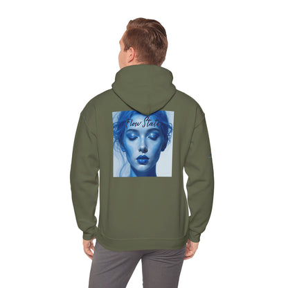 “Flow State” Hoodie- Sleeve Printed Affirmation