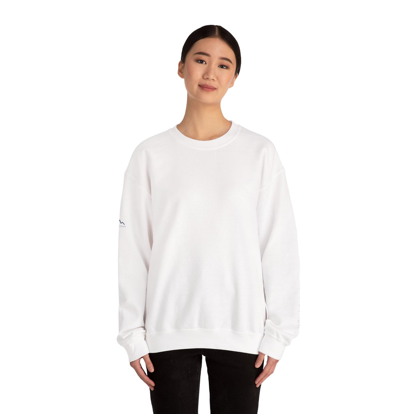 "Inner Architect" Crewneck - Heavyweight Sleeve Print Sweatshirt