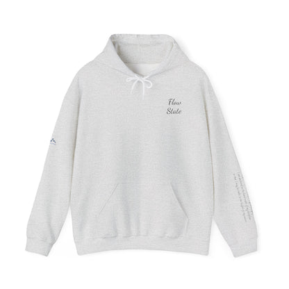 “Flow State” Hoodie- Sleeve Printed Affirmation