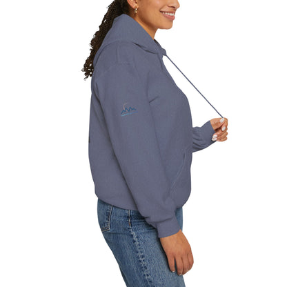 "Inner Architect" Hoodie Sweatshirt- Sleeve Printed Affirmation