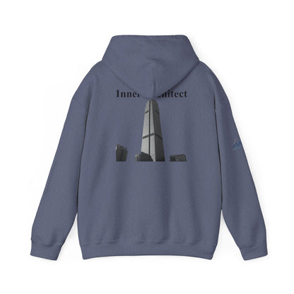"Inner Architect" Hoodie Sweatshirt- Sleeve Printed Affirmation