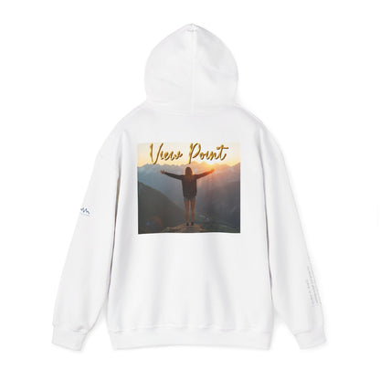 “View Point” Hoodie- Sleeve Print Affirmation