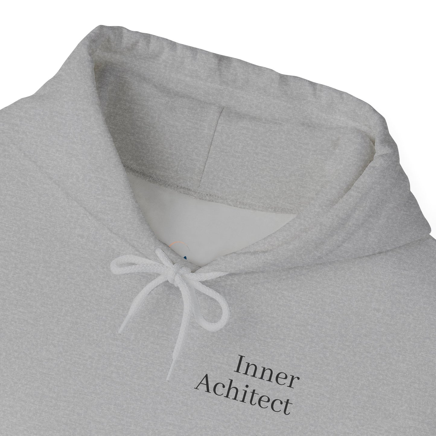 "Inner Architect" Hoodie Sweatshirt- Sleeve Printed Affirmation
