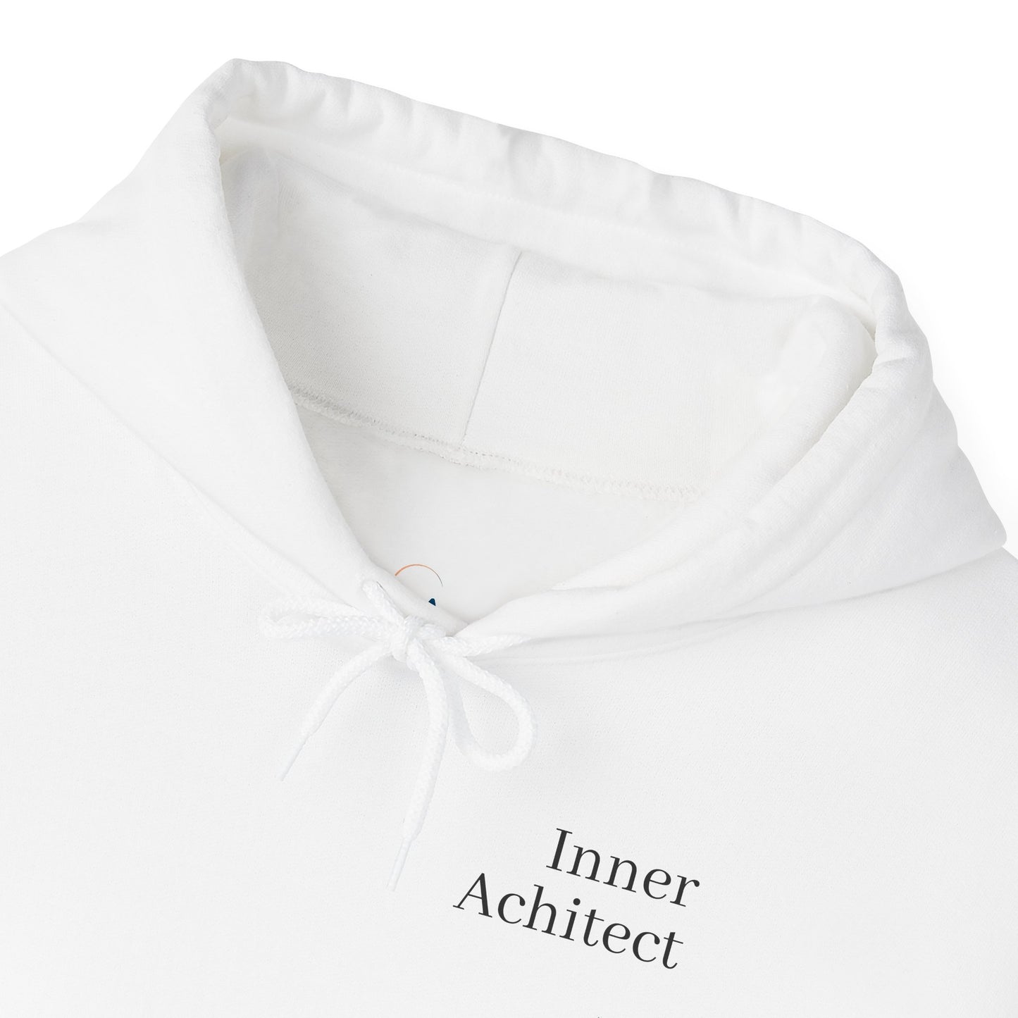 "Inner Architect" Hoodie Sweatshirt- Sleeve Printed Affirmation