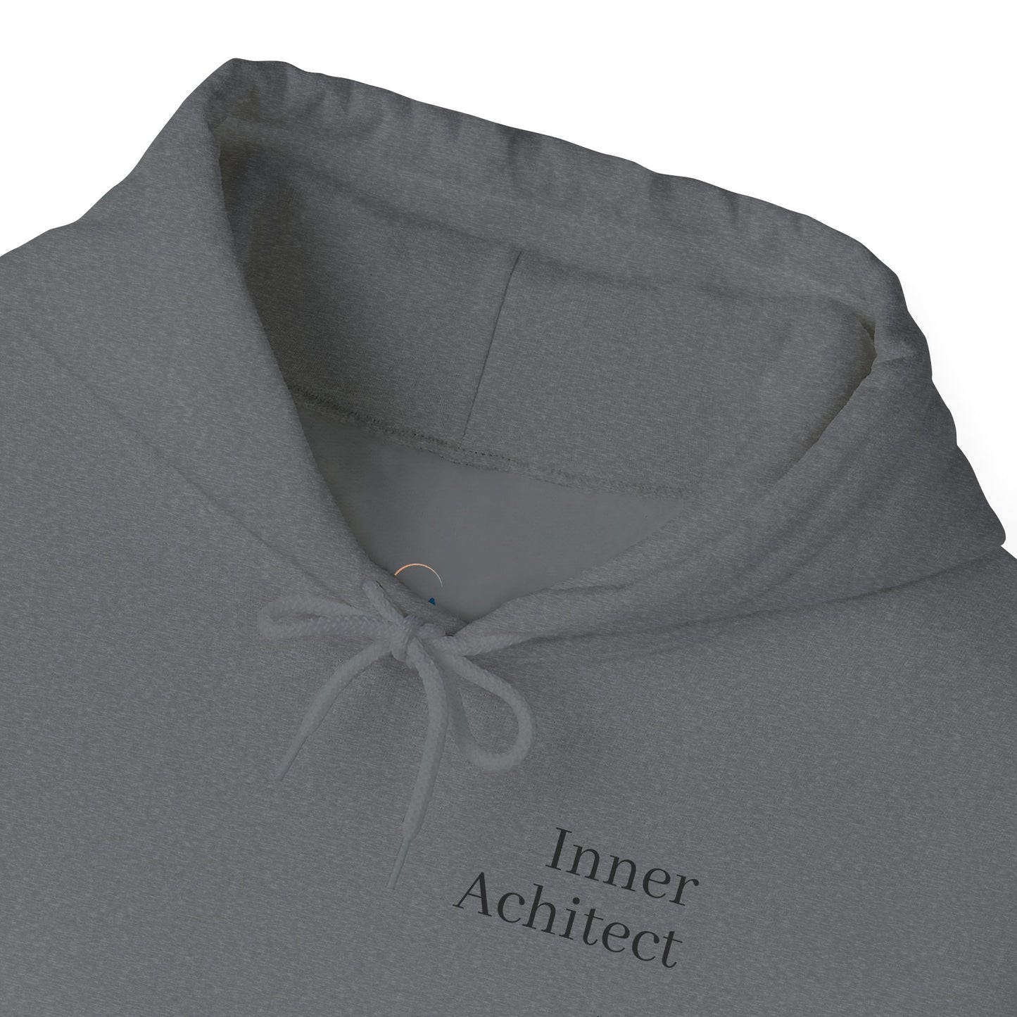 "Inner Architect" Hoodie Sweatshirt- Sleeve Printed Affirmation