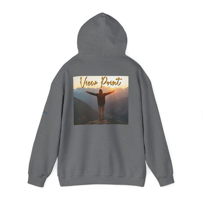 “View Point” Hoodie- Sleeve Print Affirmation