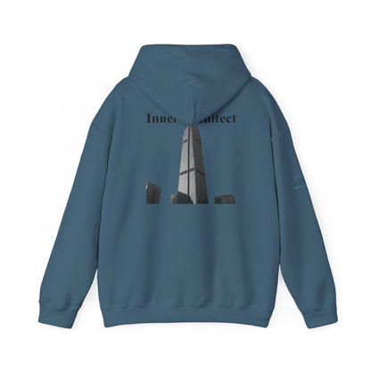 "Inner Architect" Hoodie Sweatshirt- Sleeve Printed Affirmation