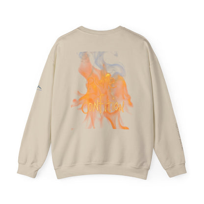 "Pure Conviction” - Heavyweight Sleeve Print Sweatshirt