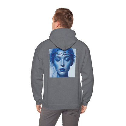 “Flow State” Hoodie- Sleeve Printed Affirmation