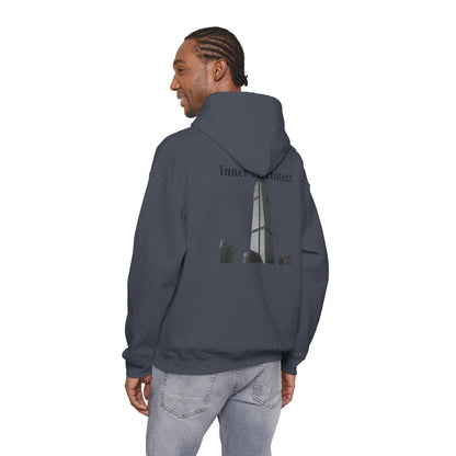 "Inner Architect" Hoodie Sweatshirt- Sleeve Printed Affirmation