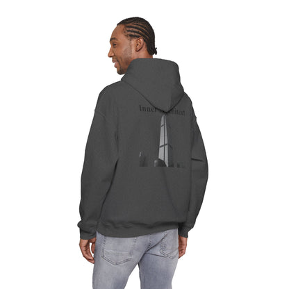 "Inner Architect" Hoodie Sweatshirt- Sleeve Printed Affirmation