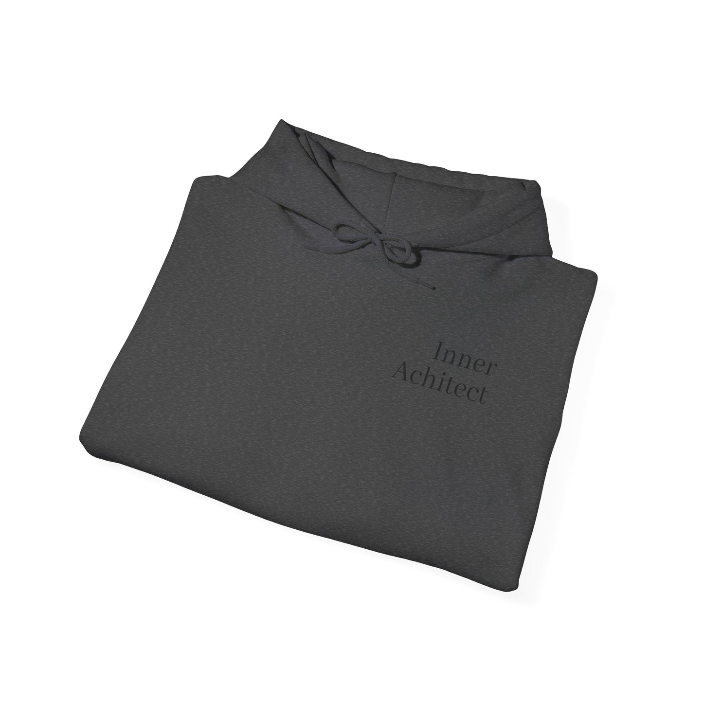 "Inner Architect" Hoodie Sweatshirt- Sleeve Printed Affirmation