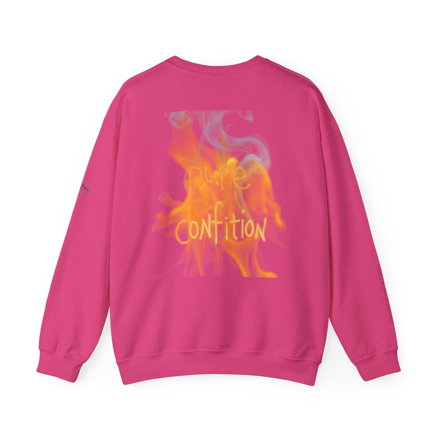 "Pure Conviction” - Heavyweight Sleeve Print Sweatshirt