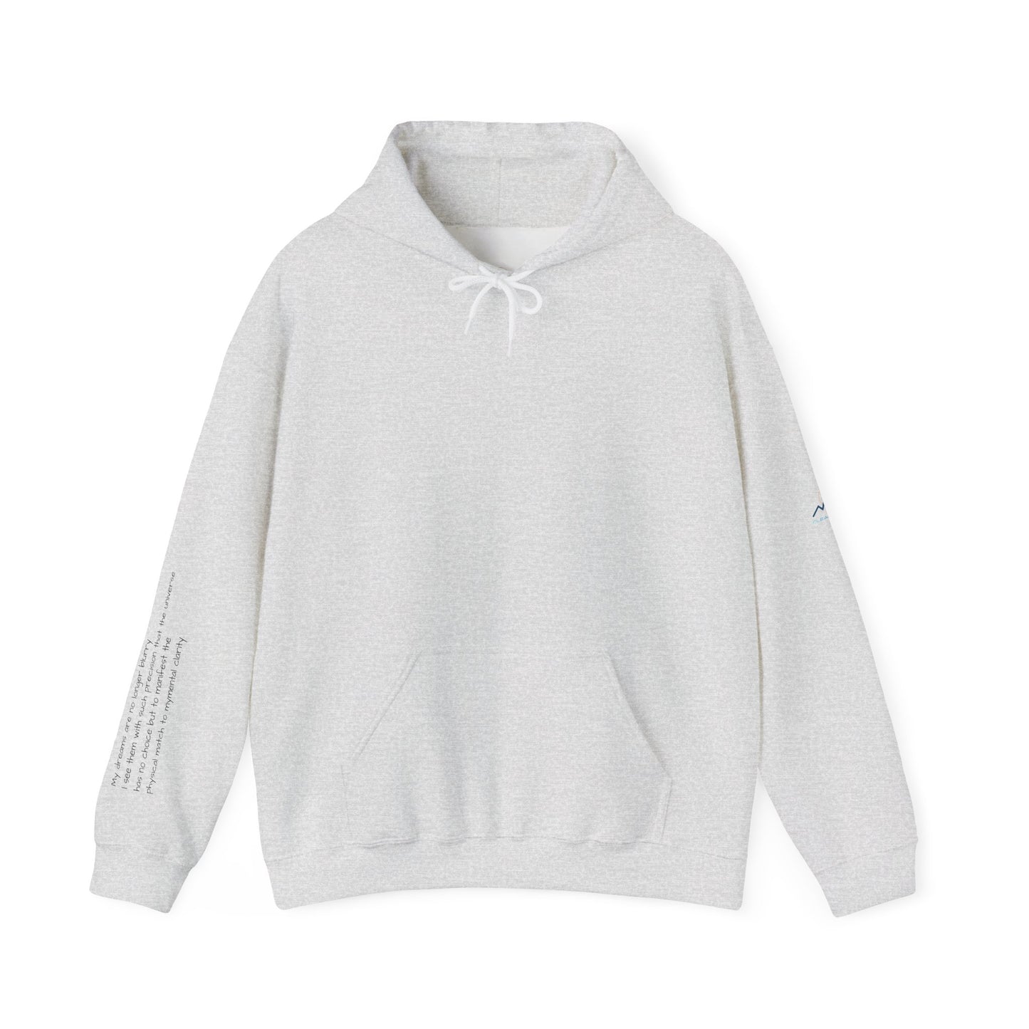 Graphic Debut Sweatshirt — “My dreams are no longer blurry” Sleeve Crew