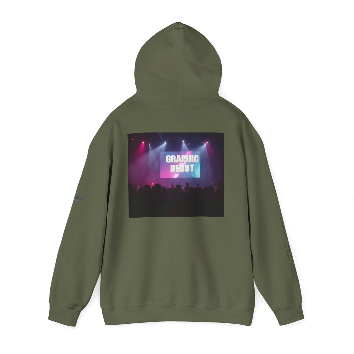 Graphic Debut Sweatshirt — “My dreams are no longer blurry” Sleeve Crew