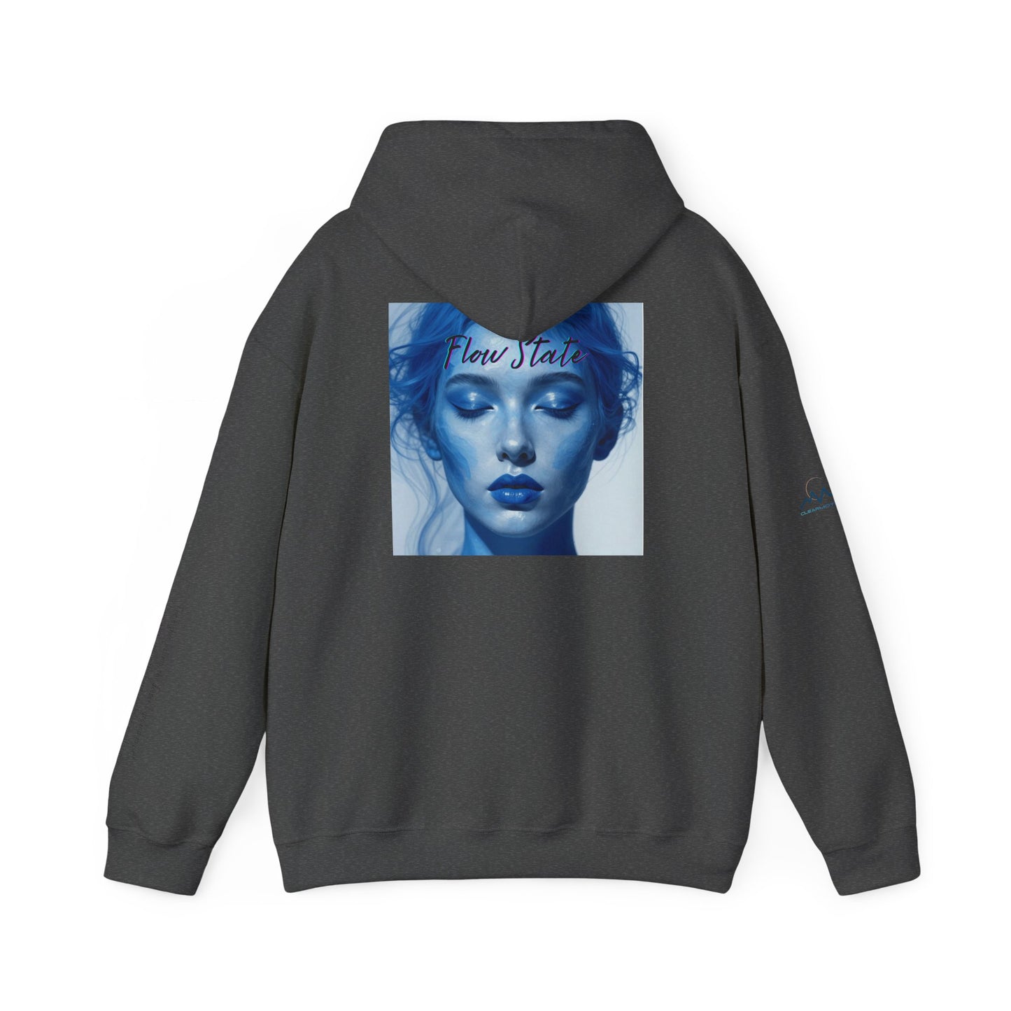 “Flow State” Hoodie- Sleeve Printed Affirmation