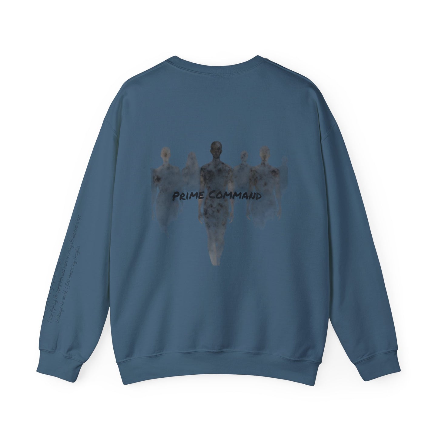 “Prime Command” Hoodie- Sleeve Print Affirmation