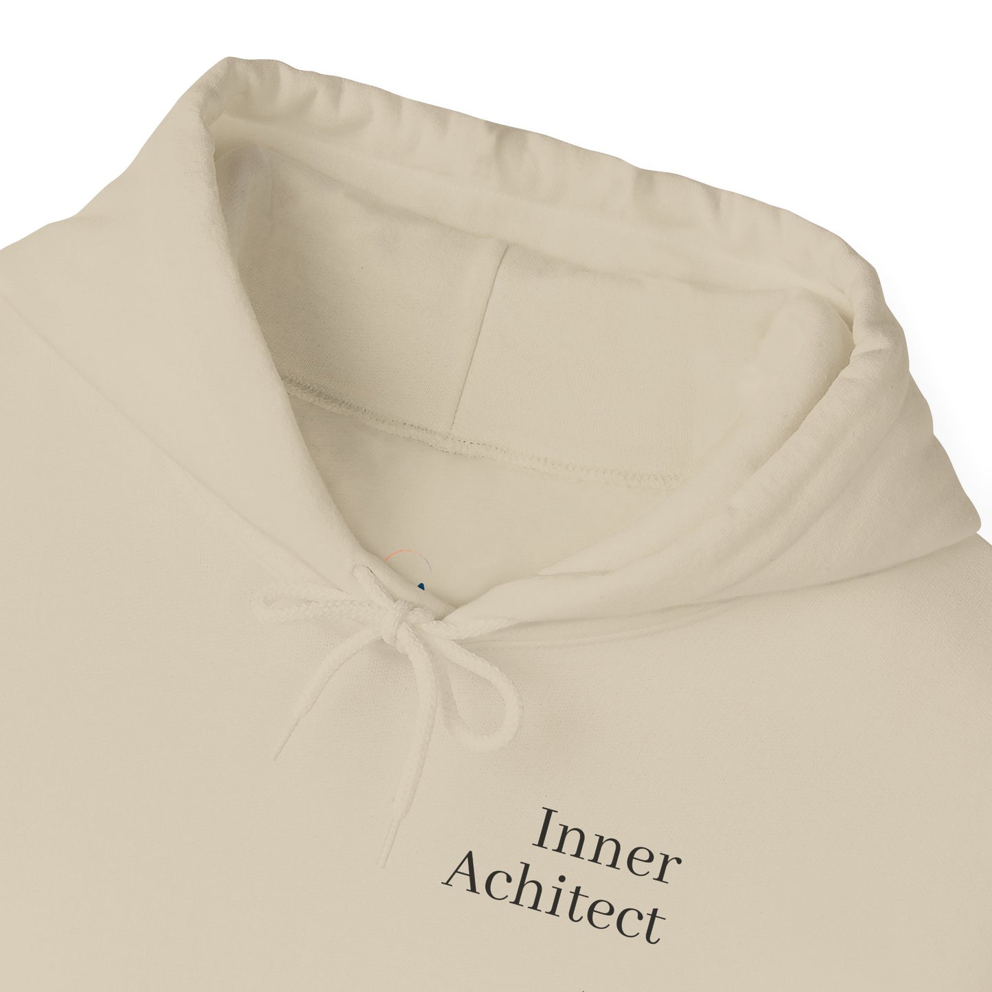 "Inner Architect" Hoodie Sweatshirt- Sleeve Printed Affirmation