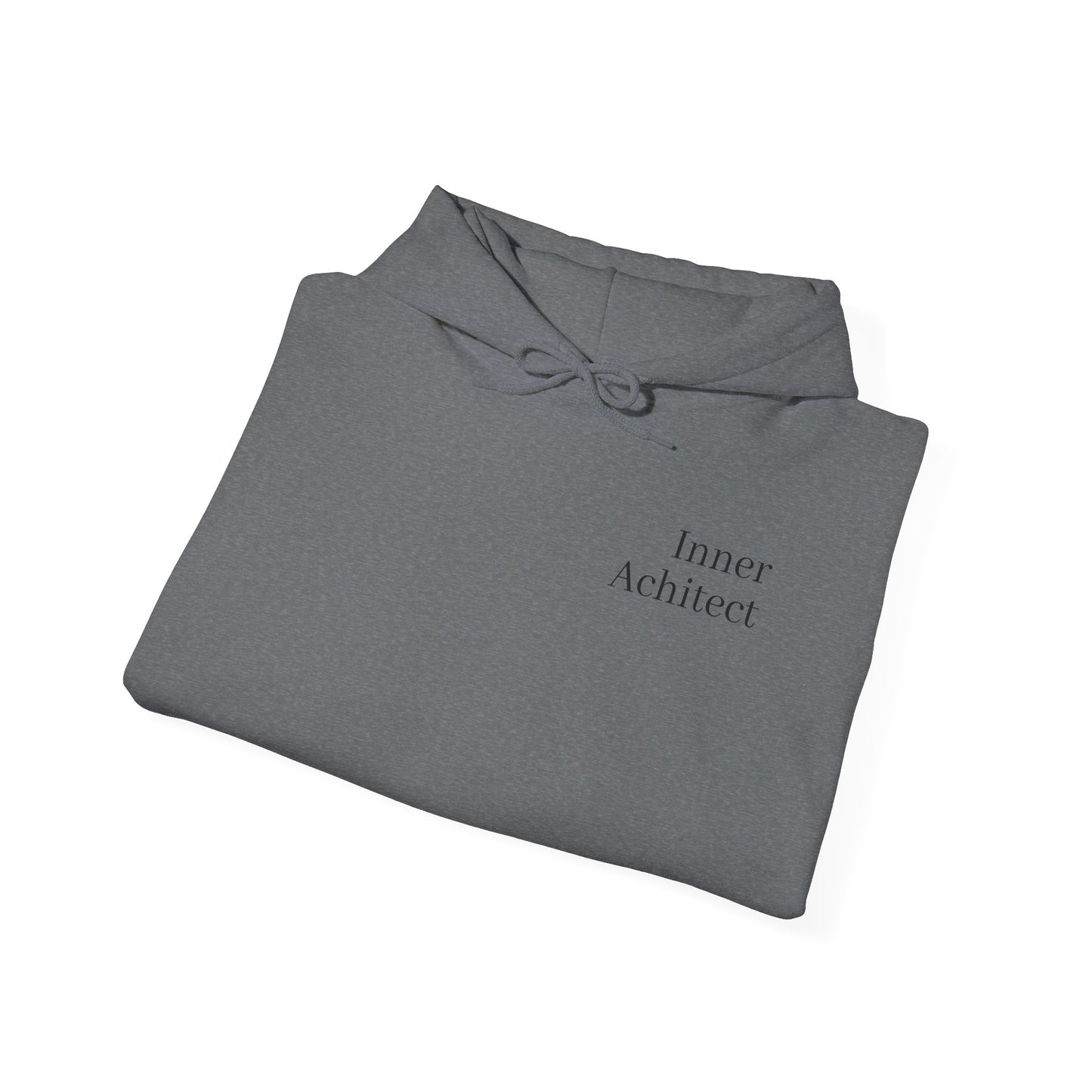 "Inner Architect" Hoodie Sweatshirt- Sleeve Printed Affirmation