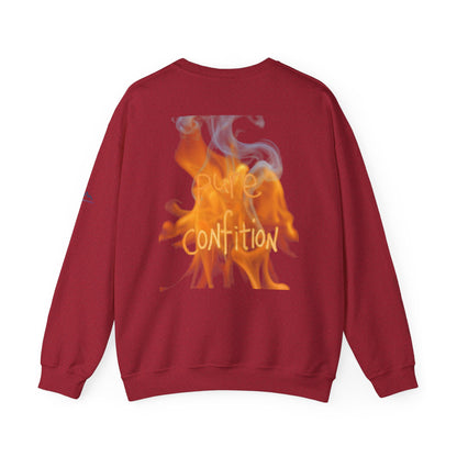 "Pure Conviction” - Heavyweight Sleeve Print Sweatshirt