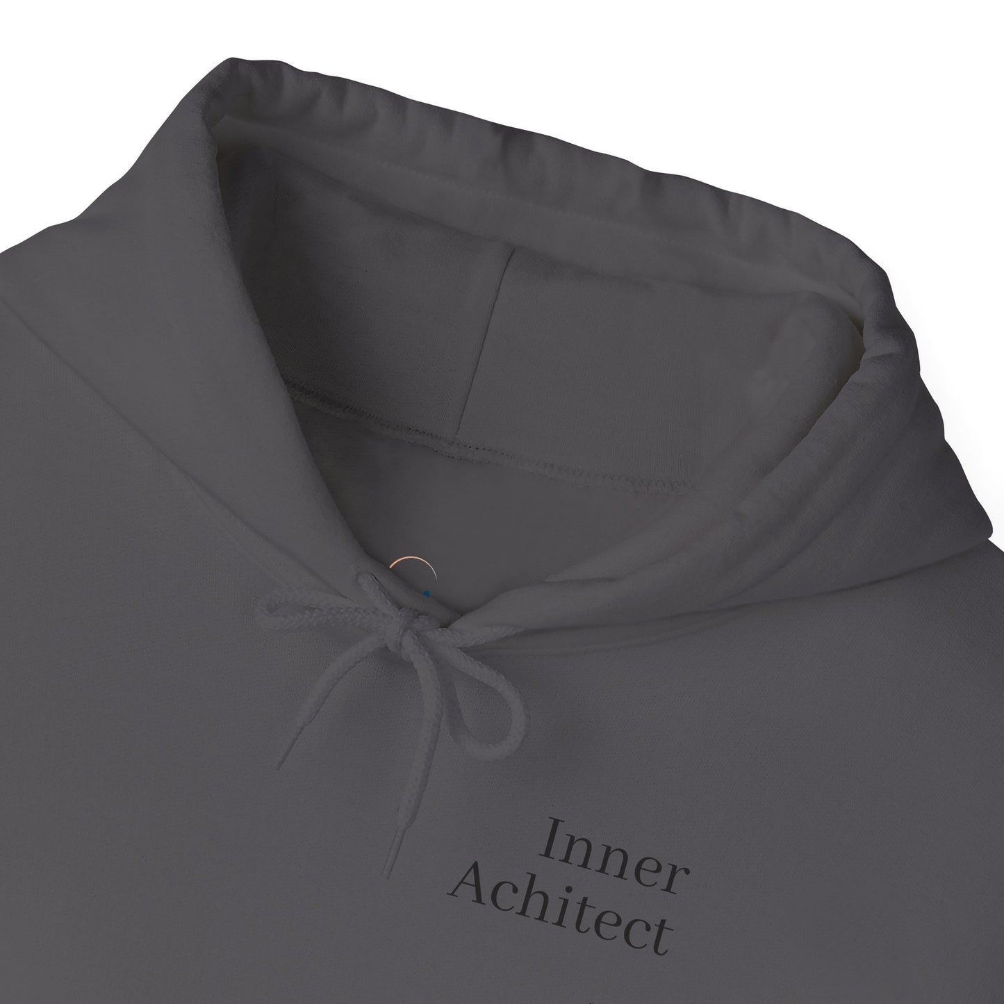 "Inner Architect" Hoodie Sweatshirt- Sleeve Printed Affirmation