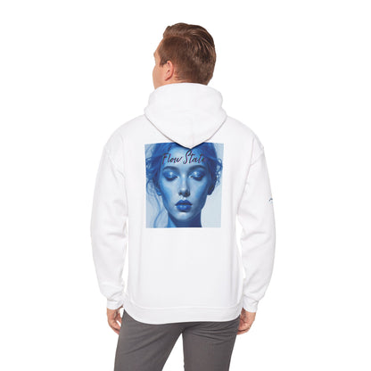 “Flow State” Hoodie- Sleeve Printed Affirmation