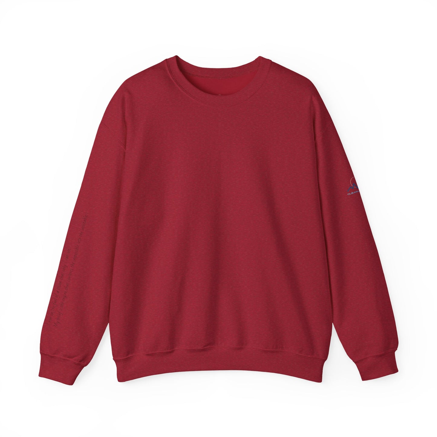 "Pure Conviction” - Heavyweight Sleeve Print Sweatshirt