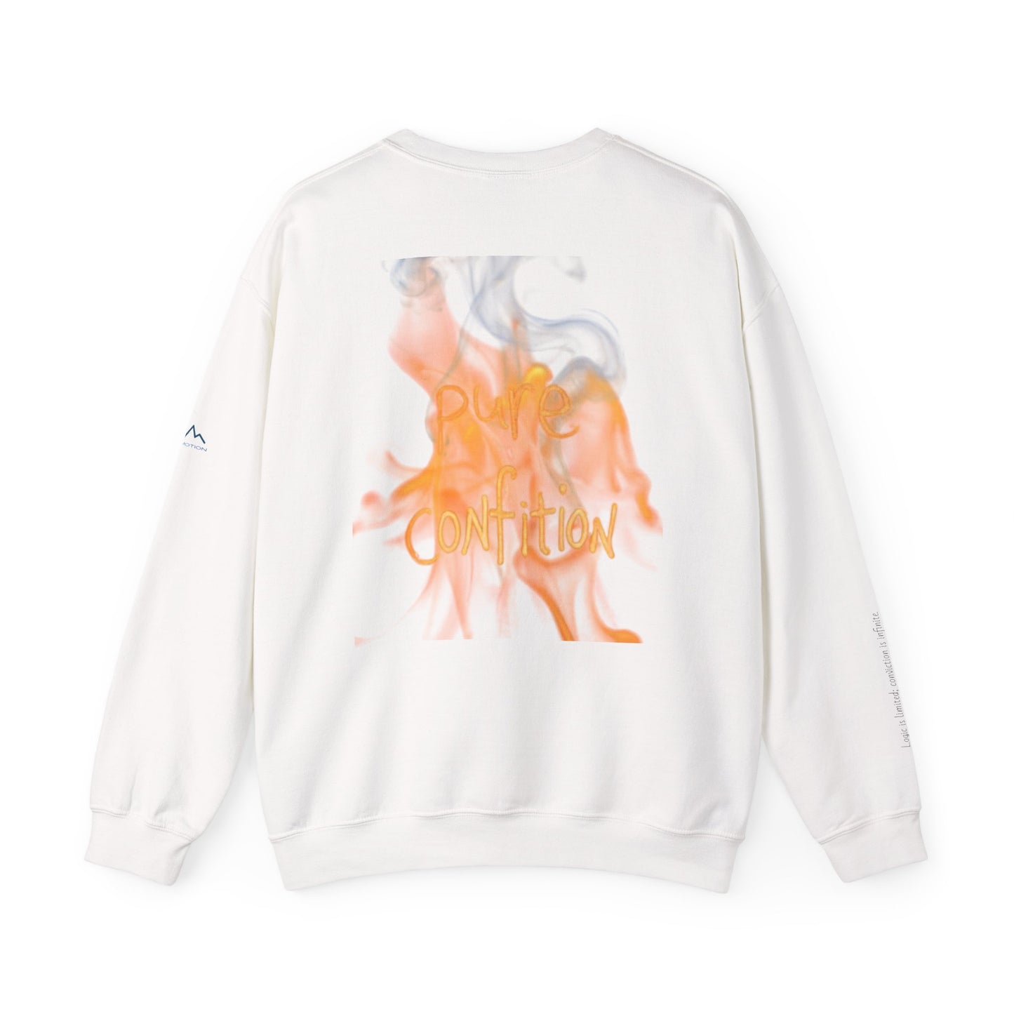 "Pure Conviction” - Heavyweight Sleeve Print Sweatshirt