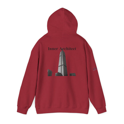 "Inner Architect" Hoodie Sweatshirt- Sleeve Printed Affirmation