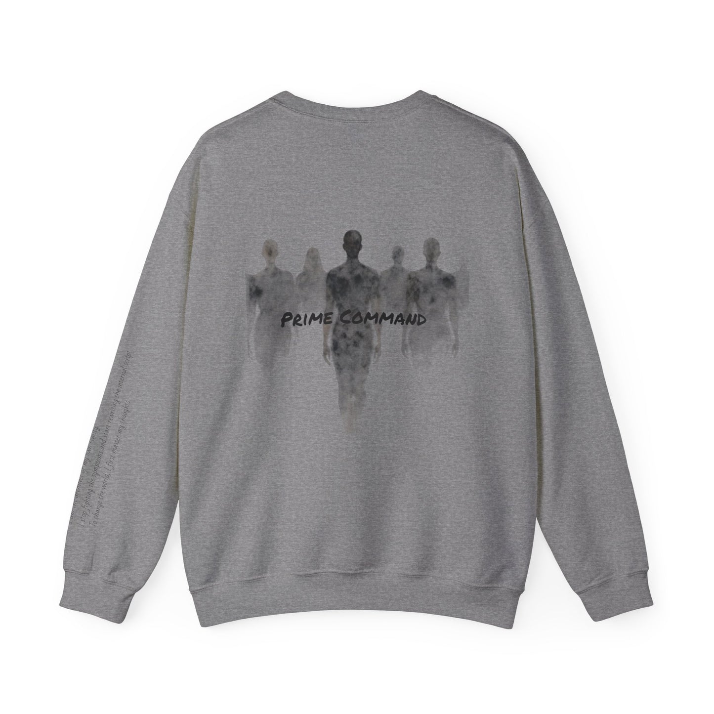 “Prime Command” Hoodie- Sleeve Print Affirmation
