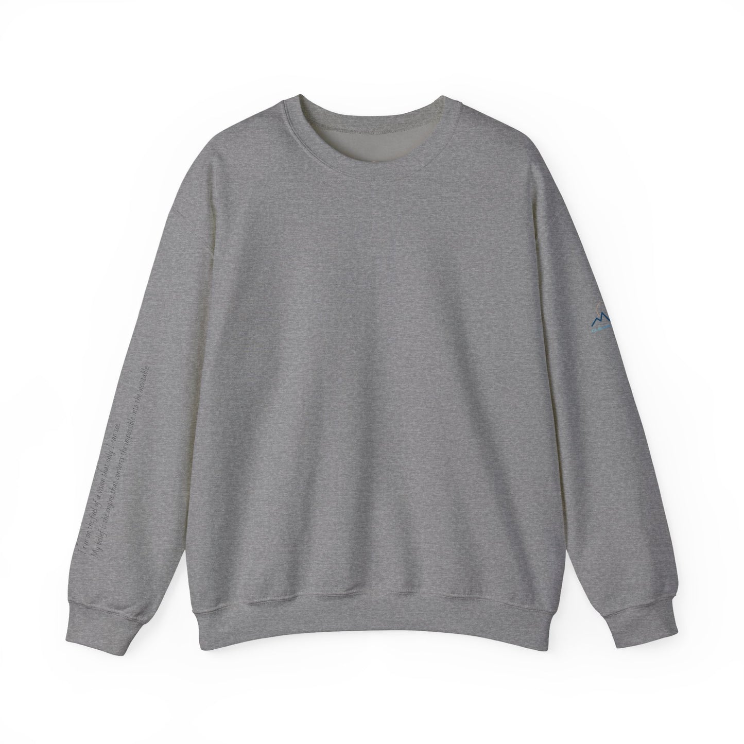 "Pure Conviction” - Heavyweight Sleeve Print Sweatshirt