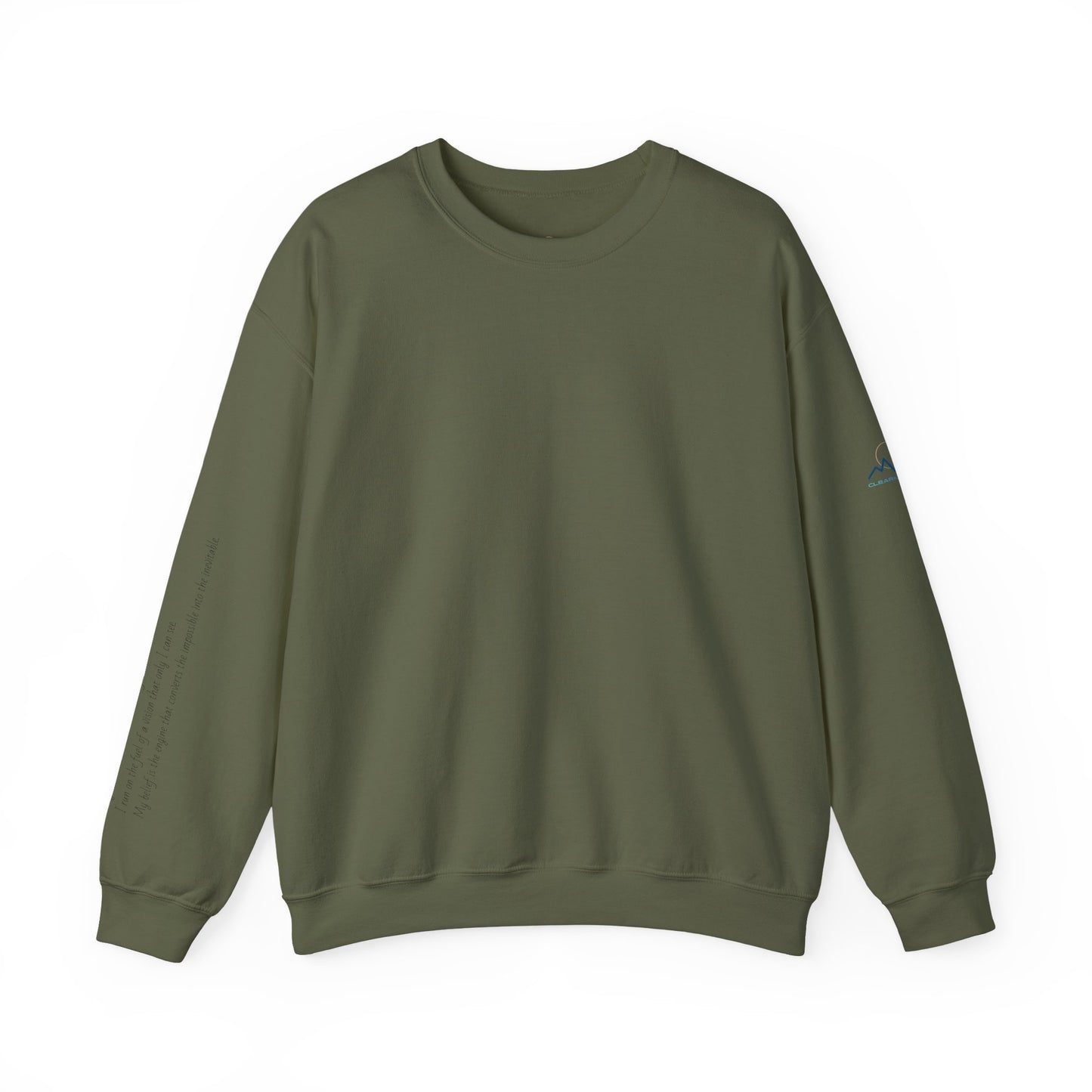 "Pure Conviction” - Heavyweight Sleeve Print Sweatshirt