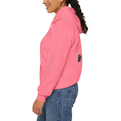"Inner Architect" Hoodie Sweatshirt- Sleeve Printed Affirmation