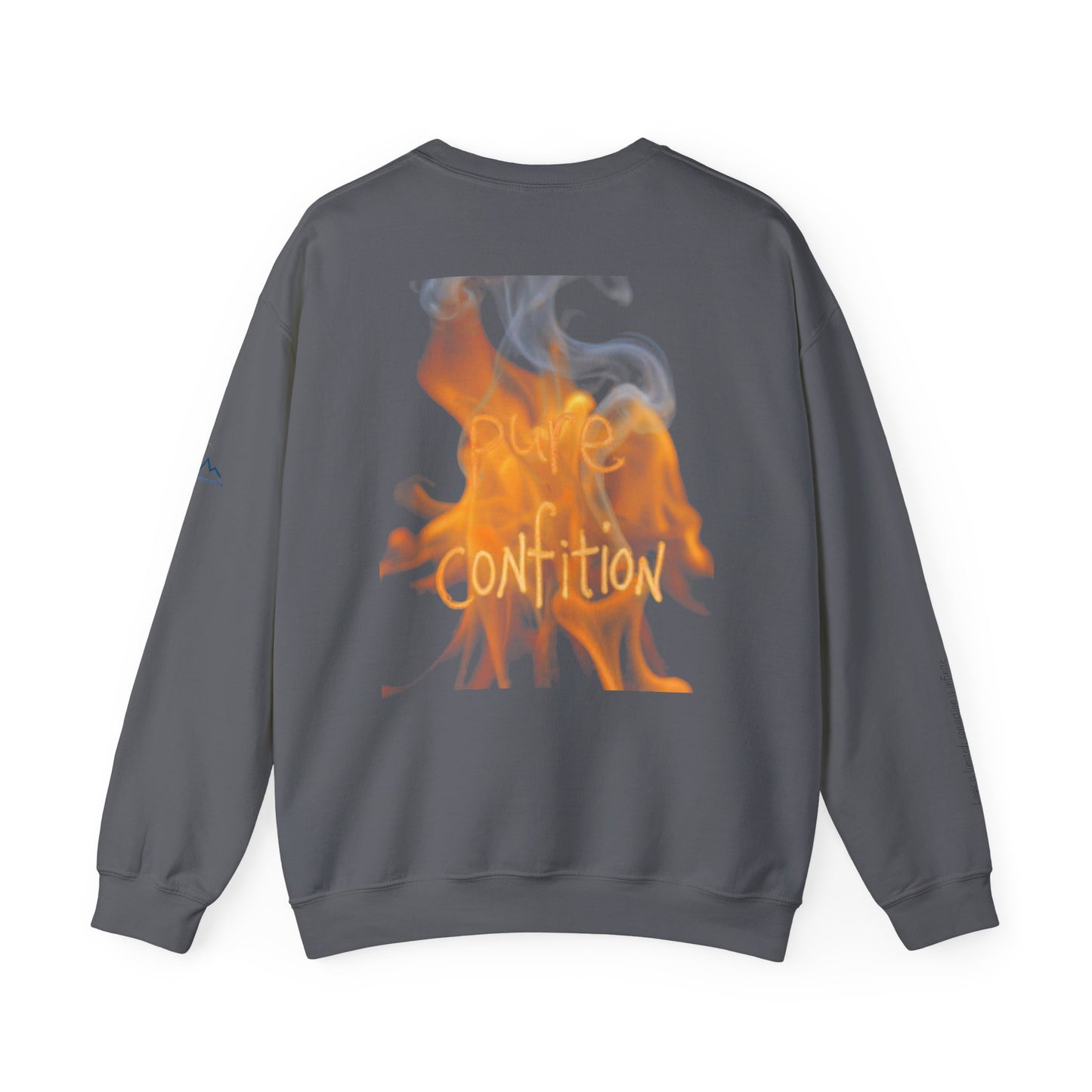 "Pure Conviction” - Heavyweight Sleeve Print Sweatshirt