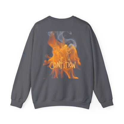 "Pure Conviction” - Heavyweight Sleeve Print Sweatshirt
