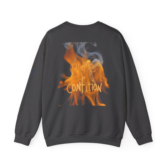 "Pure Conviction” - Heavyweight Sleeve Print Sweatshirt