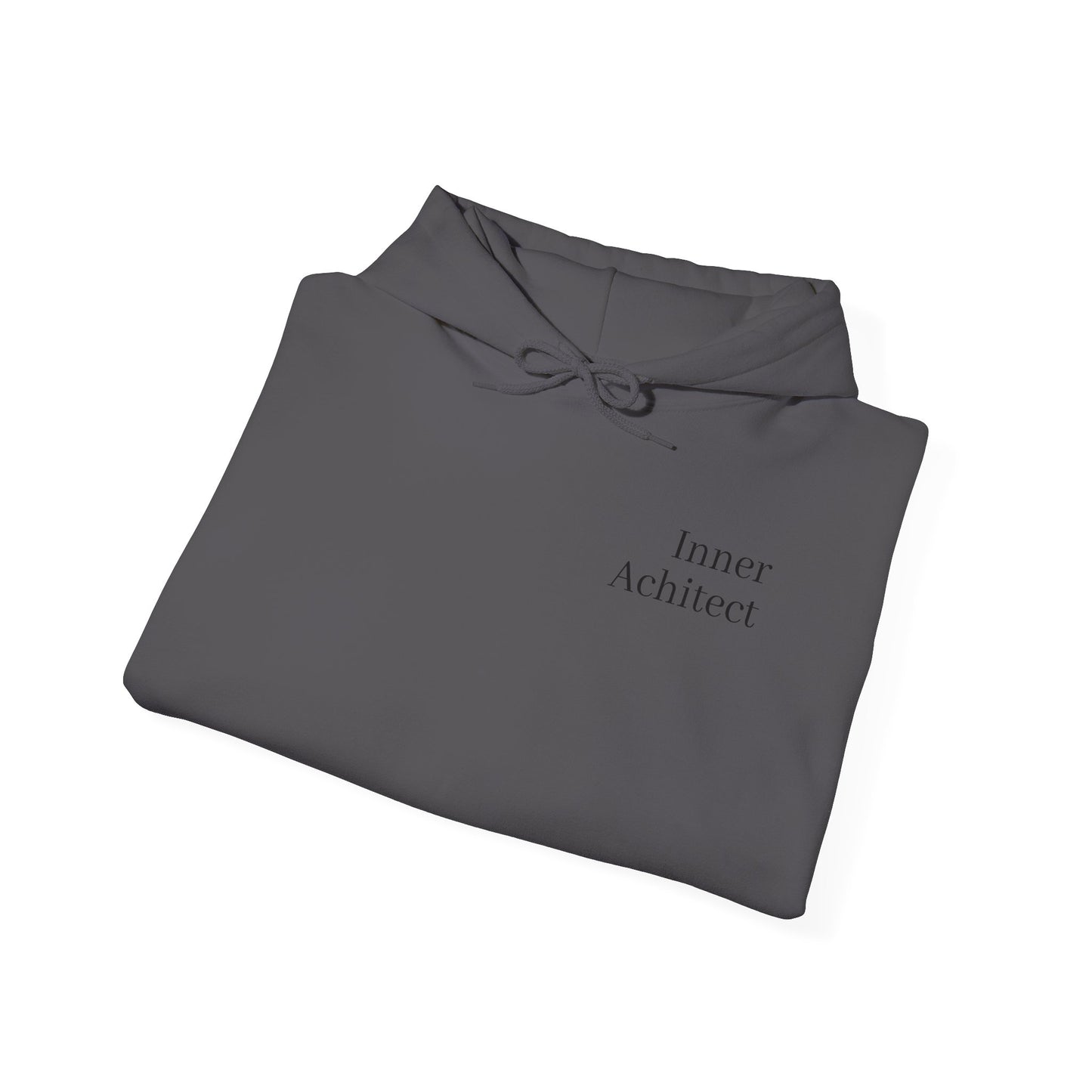 "Inner Architect" Hoodie Sweatshirt- Sleeve Printed Affirmation
