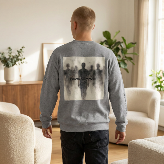 “Prime Command” Hoodie- Sleeve Print Affirmation