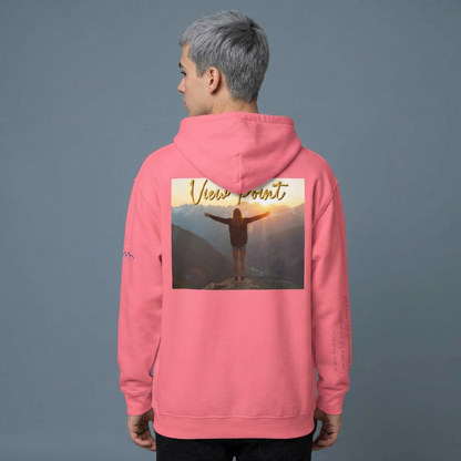 “View Point” Hoodie- Sleeve Print Affirmation