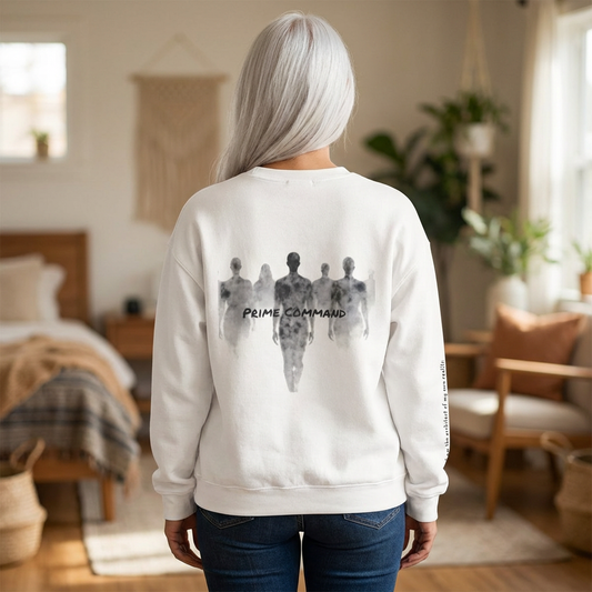 “Prime Command” Hoodie- Sleeve Print Affirmation