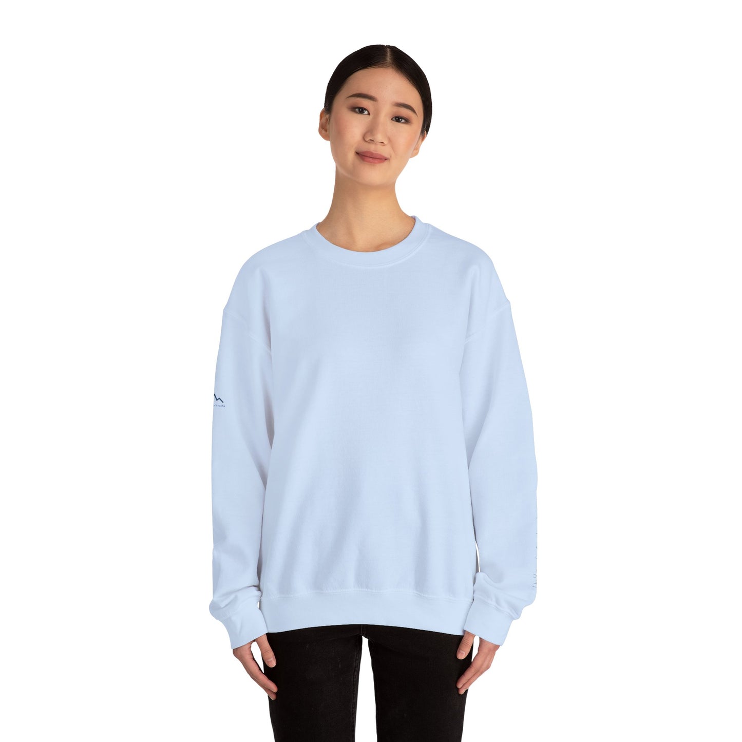 "Inner Architect" Crewneck - Heavyweight Sleeve Print Sweatshirt