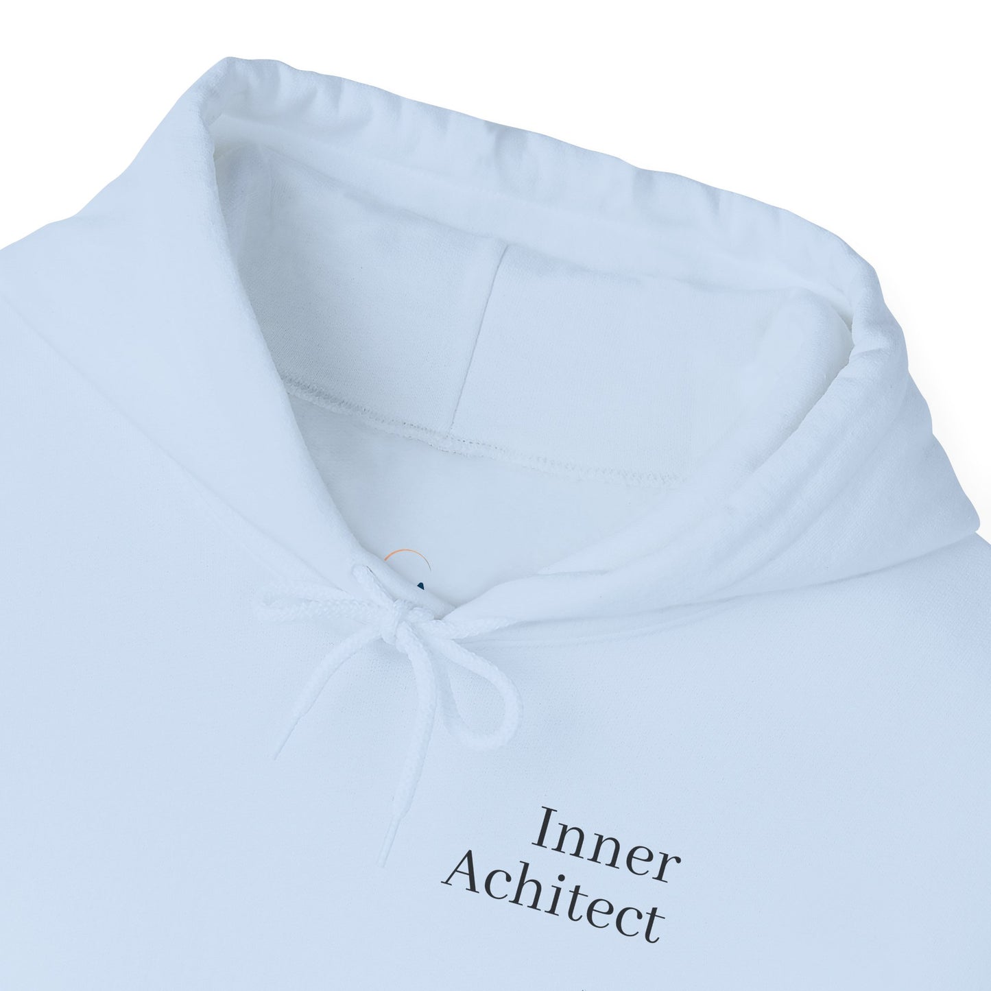 "Inner Architect" Hoodie Sweatshirt- Sleeve Printed Affirmation
