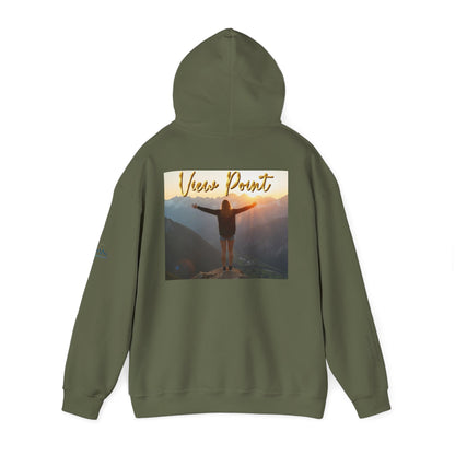 “View Point” Hoodie- Sleeve Print Affirmation