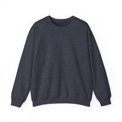 “Alignment > Effort” Crewneck Sweatshirt- Sleeve Print Affirmation