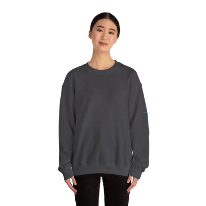 “Alignment > Effort” Crewneck Sweatshirt- Sleeve Print Affirmation